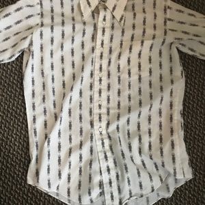 vintage button down shirt